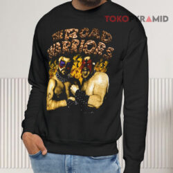 Vintage 80s The Road Warriors Wrestling Shirt 1 Vintage 80s The Road Warriors Wrestling Black Sweatshirt