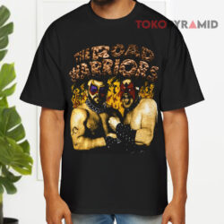 Vintage 80s The Road Warriors Wrestling Shirt 4 Vintage 80s The Road Warriors Wrestling Black T shirt