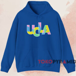 Vintage 80s Ucla Los Angeles Sweatshirt Blue Hoodie