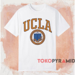 Vintage 80s Ucla University Of California Sweatshirt White T shirt