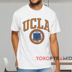 Vintage 80s Ucla University Of California Sweatshirt White T shirt