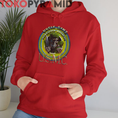 Vintage 80s Uncle Sam's Misguided Children USMC Shirt