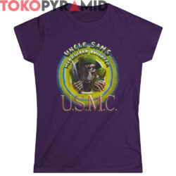 Vintage 80s Uncle Sam's Misguided Children USMC Shirt