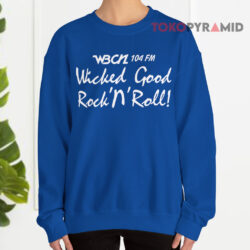 Vintage 80s WBCN 104 Fm Radio Wicked Good Rock'n'Roll Shirt 3 Vintage 80s Wbcn 104 Fm Radio Wicked Good Rock'n'roll Sweatshirt