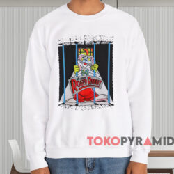 Vintage 80s Who Framed Roger Rabbit T-shirt 3 Vintage 80s Who Framed Roger Rabbit T shirt White Sweatshirt