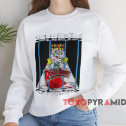 Vintage 80s Who Framed Roger Rabbit T-shirt 4 Vintage 80s Who Framed Roger Rabbit T shirt White Sweatshirt