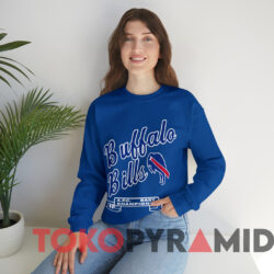 Vintage 88 89 Buffalo Bills AFC East Champions T-shirt 2 Vintage 88 89 Buffalo Bills Afc East Champions T shirt Blue Sweatshirt