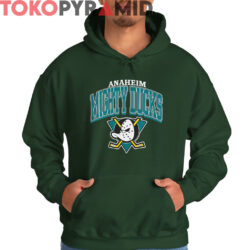 Vintage 90S Anaheim Mighty Ducks Spell Out Shirt