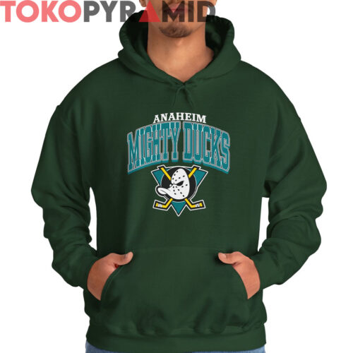 Vintage 90S Anaheim Mighty Ducks Spell Out Shirt