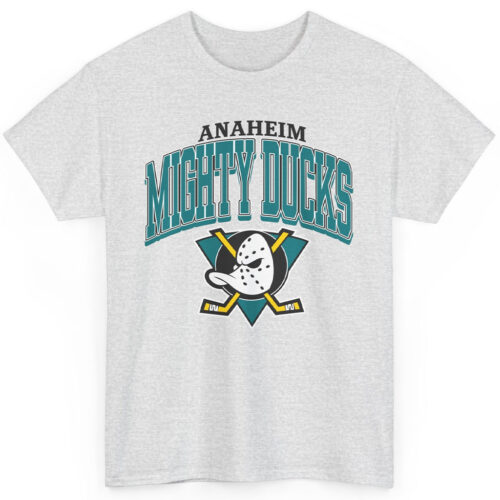 Vintage 90S Anaheim Mighty Ducks Spell Out Shirt