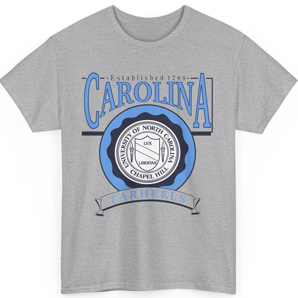 Vintage 90S UNC Tar Heels Logo Shirt Vintage 90S UNC Tar Heels Logo Shirt