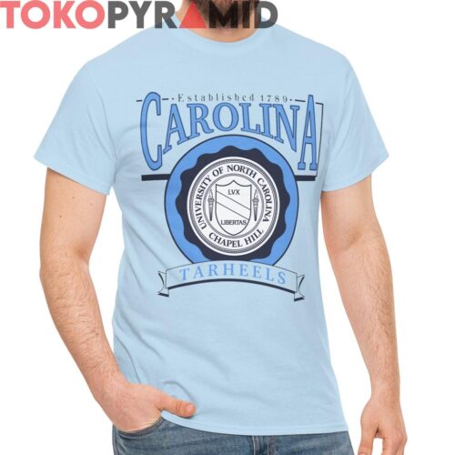 Vintage 90S UNC Tar Heels Logo Shirt Vintage 90S UNC Tar Heels Logo Shirt