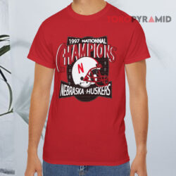 Vintage 90s 1997 National Champions Nebraska Huskers Shirt 4 Vintage 90s 1997 National Champions Nebraska Huskers Red T shirt
