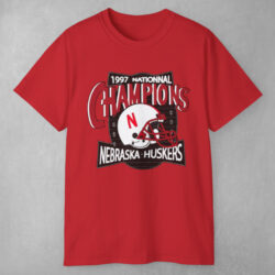 Vintage 90s 1997 National Champions Nebraska Huskers T shirt