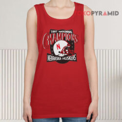 Vintage 90s 1997 National Champions Nebraska Huskers Shirt 2 Vintage 90s 1997 National Champions Nebraska Huskers Tank Top
