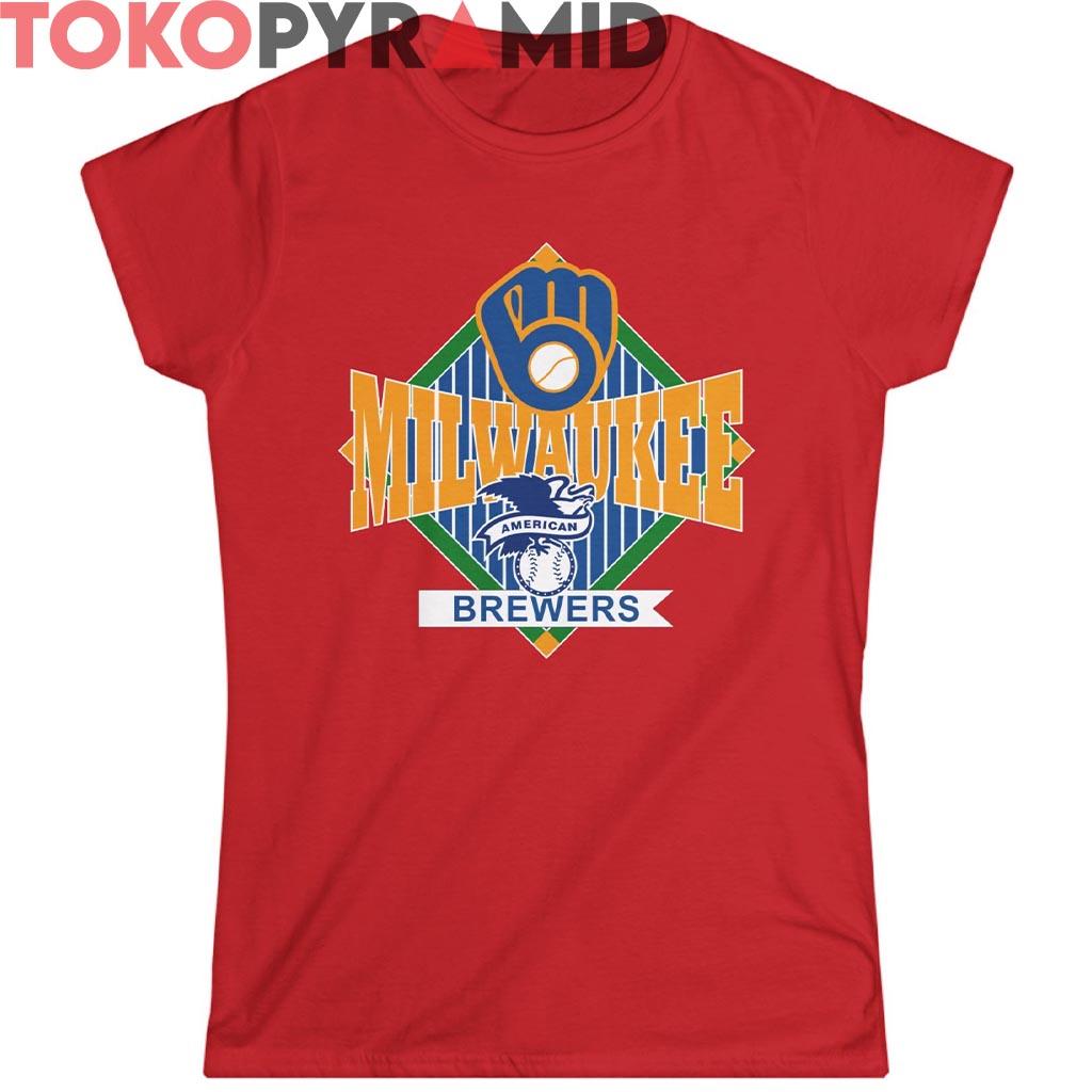 Vintage 90s American Milwaukee Brewers Shirt Vintage 90s American Milwaukee Brewers Shirt