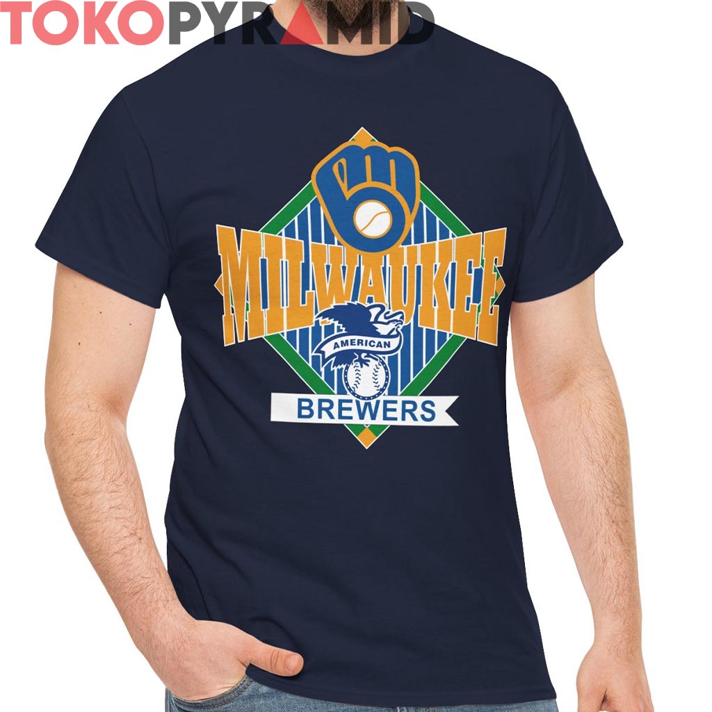 Vintage 90s American Milwaukee Brewers Shirt Vintage 90s American Milwaukee Brewers Shirt
