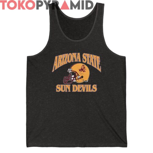 Vintage 90s Arizona State Sun Devils Helmet Shirt