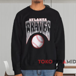 Vintage 90s Atlanta Braves Shirt 3 Vintage 90s Atlanta Braves Shirt Black Sweatshirt