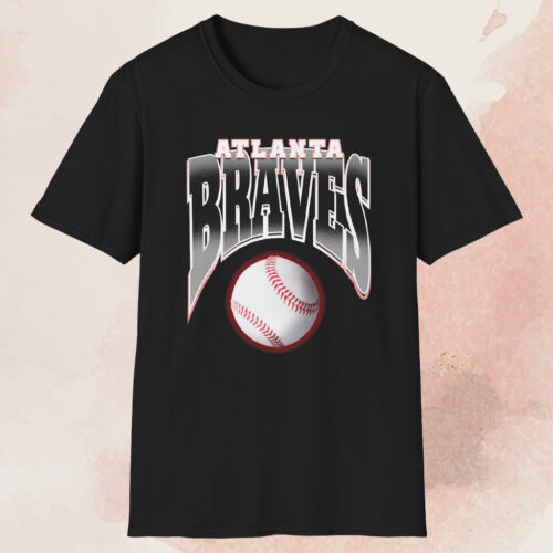 Vintage 90s Atlanta Braves Shirt Black T shirt Vintage 90s Atlanta Braves Shirt Black T shirt