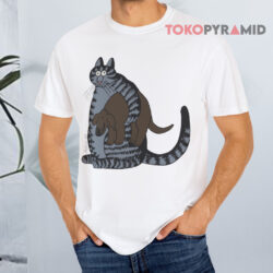 Vintage 90’s B Kliban Cat Adopt A Dog White T shirt