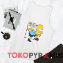 90s Bart Simpson I Didn't Do It Nobody Saw T-shirt 4 Vintage 90s Bart Simpson I Didn't Do It Nobody Saw T shirt White TankTop