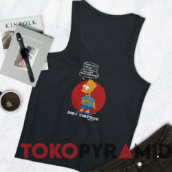 Vintage 90s Bart Simpson I Didnt Do It T-shirt 4 Vintage 90s Bart Simpson I Didnt Do It T shirt Black TankTop
