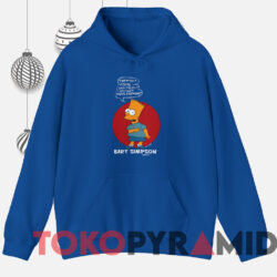 Vintage 90s Bart Simpson I Didnt Do It T-shirt 2 Vintage 90s Bart Simpson I Didnt Do It T shirt Blue Hoodie