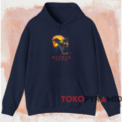 Vintage 90s Batman Returns Graphic T shirt Navy Hoodie