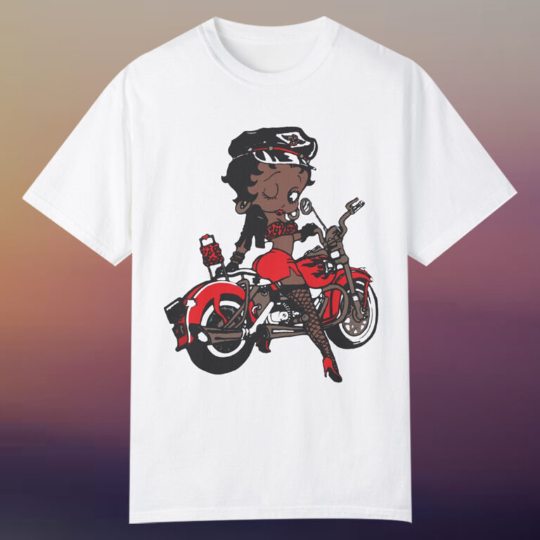 Vintage-90s-Betty-Boop-Biker-T