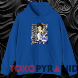 Vintage 90s Betty Boop Colorado Rockies T-shirt 3 Vintage 90s Betty Boop Colorado Rockies T shirt Blue Hoodie