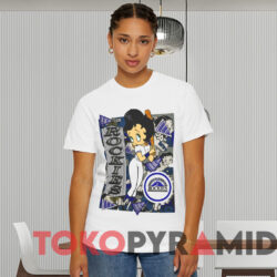 Vintage 90s Betty Boop Colorado Rockies T shirt White T shirt