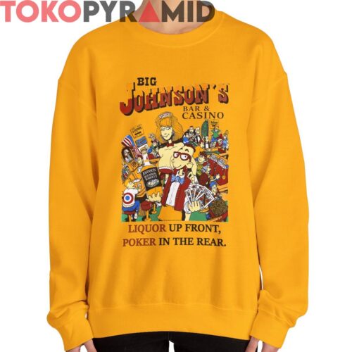 Vintage 90s Big Johnson Bar Casino Shirt Vintage 90s Big Johnson Bar Casino Shirt