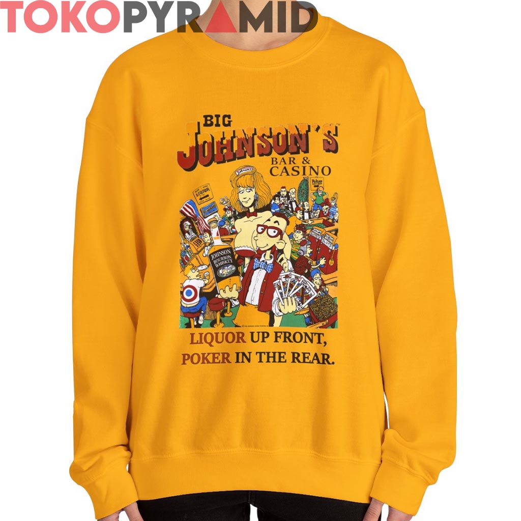 Vintage 90s Big Johnson Bar Casino Shirt Vintage 90s Big Johnson Bar Casino Shirt