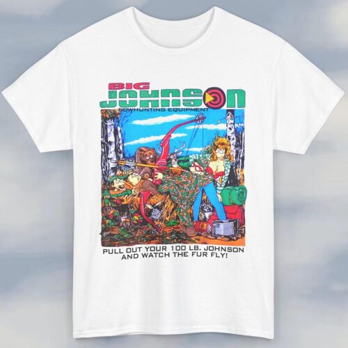 Vintage 90s Big Johnson Bowhunting Shirt Vintage 90s Big Johnson Bowhunting Shirt