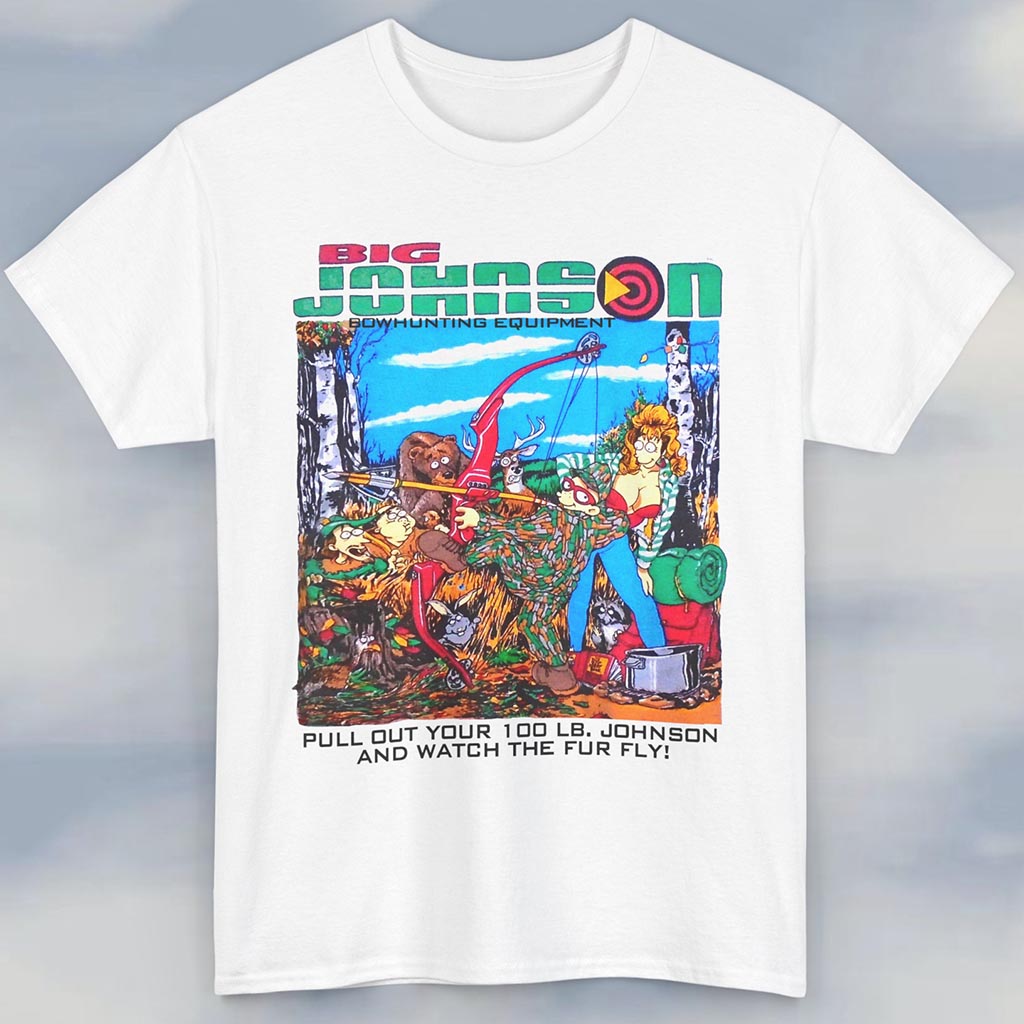 Vintage 90s Big Johnson Bowhunting Shirt Vintage 90s Big Johnson Bowhunting Shirt