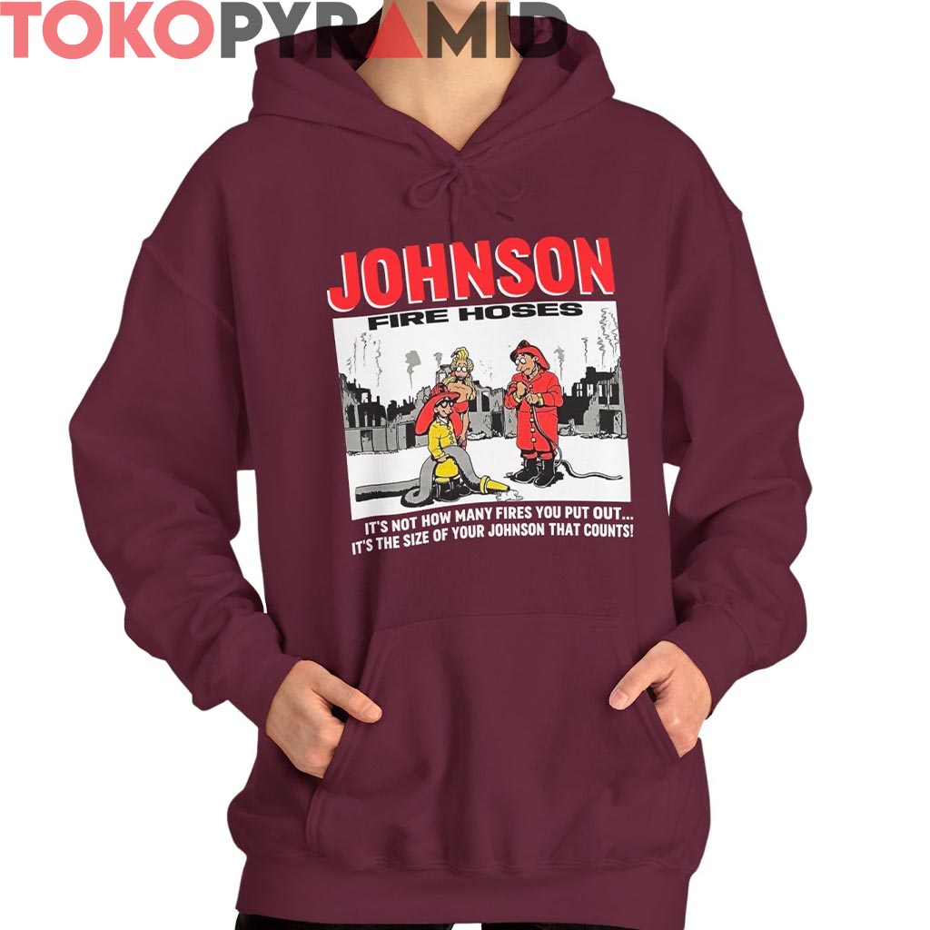 Vintage 90s Big Johnson Fire Hoses Shirt Vintage 90s Big Johnson Fire Hoses Shirt