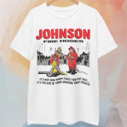 Vintage 90s Big Johnson Fire Hoses Shirt