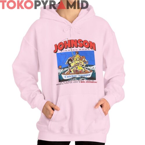 Vintage 90s Big Johnson Fishing Rods Shirt