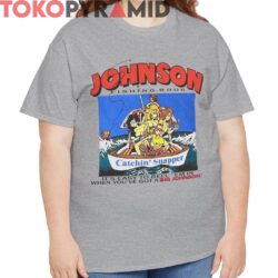 Vintage 90s Big Johnson Fishing Rods Shirt