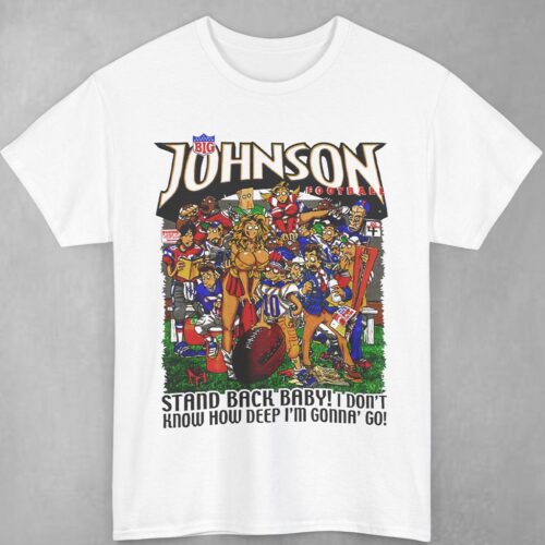 Vintage 90s Big Johnson Football Shirt Vintage 90s Big Johnson Football Shirt
