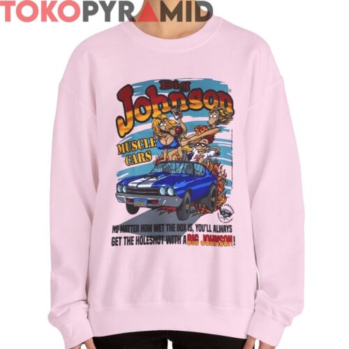 Vintage 90s Big Johnson Muscle Cars Shirt