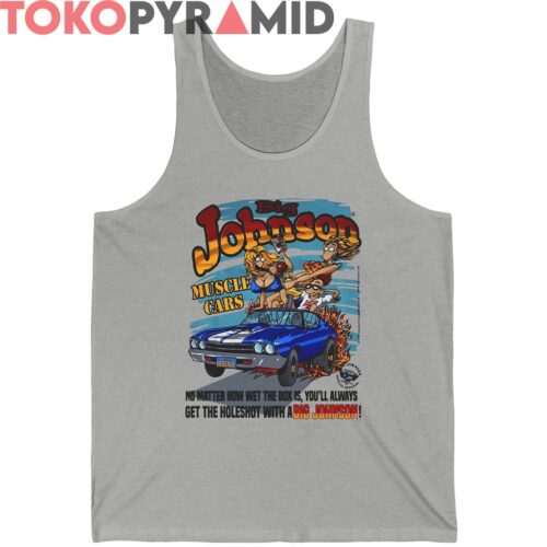 Vintage 90s Big Johnson Muscle Cars Shirt