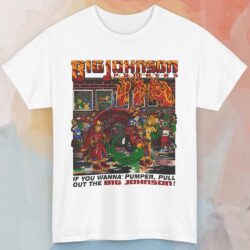 Vintage 90s Big Johnson Pumpers Shirt Firefighter Fire Department