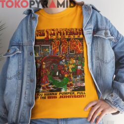 Vintage 90s Big Johnson Pumpers Shirt Firefighter Fire Department