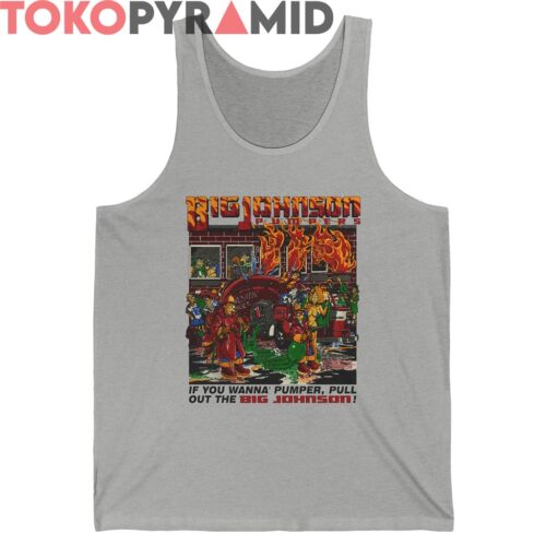 Vintage 90s Big Johnson Pumpers Shirt Firefighter Fire Department