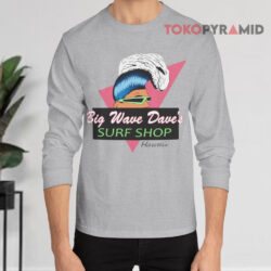 Vintage 90s Big Wave Dave's Surf Shop Hawaii Shirt 4 Vintage 90s Big Wave Dave's Surf Shop Hawaii Long sleeved