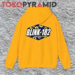 Vintage 90s Blink-182 Crappy Since 1992 Band 2-sided Shirt 3 Vintage 90s Blink 182 Crappy Since 1992 Band 2 sided Back Hoodie