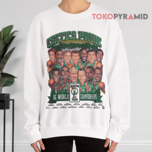 Vintage 90s Boston Celtics Pride A Winning Tradition 50 Years Sweatshirt