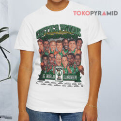 Vintage 90s Boston Celtics Pride A Winning Tradition 50 Years White T shirt